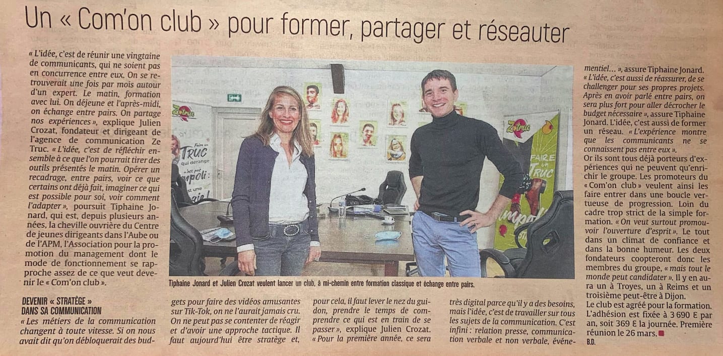 Article Lest eclair