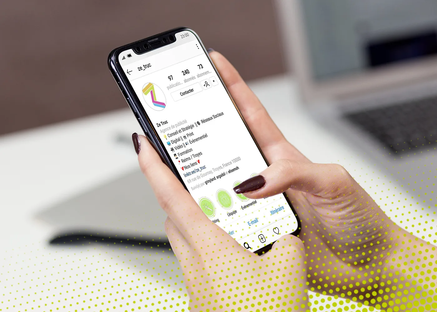 Instagram pour les entreprises